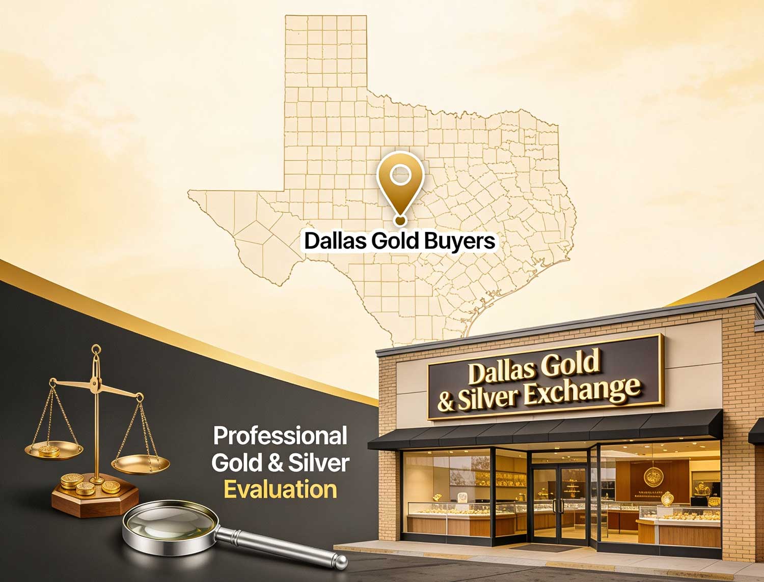 gold buyers of plano instant cash transaction at store